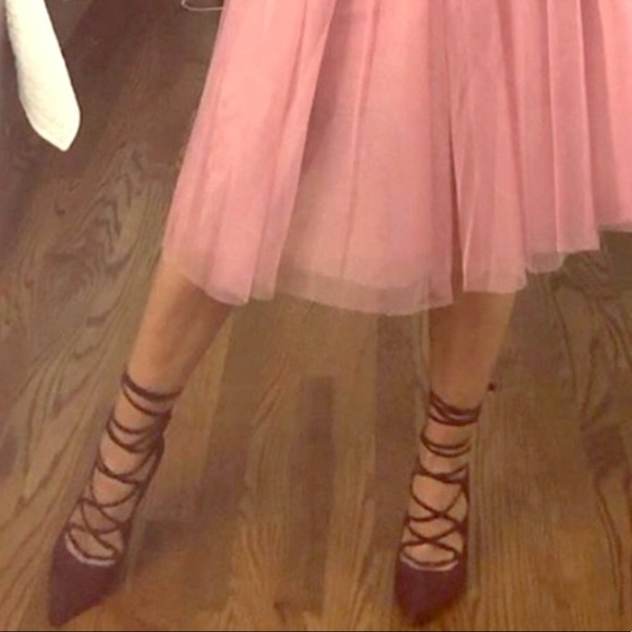 Cute Lace Up Heels - Picture 4 of 9